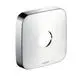 Hansgrohe-HG-Verlaengerungsrosette-softsquare-1-Loch-Brushed-Black-Chrome-14971340 gallery number 1